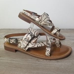 Patricia Nash Fidella Natural White sandals 6.5